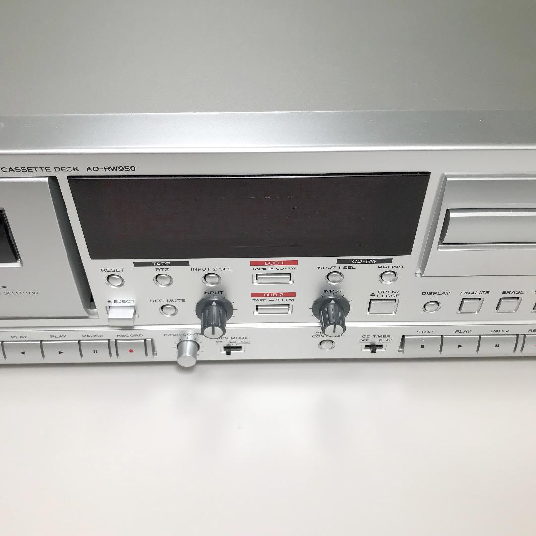 TEAC AD-RW950 CDレコーダー/カセットデッキ
