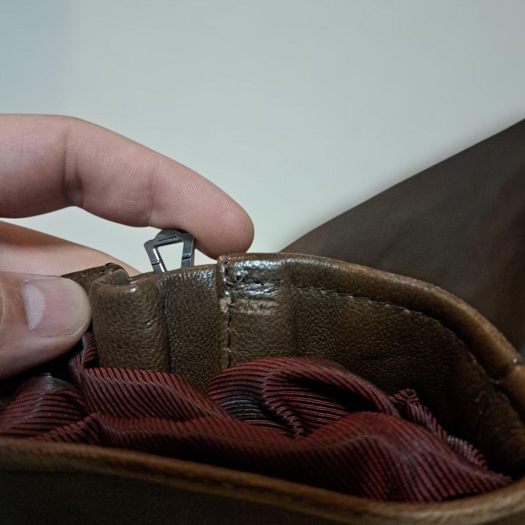 MR. OLIVE ブラウン セミダブルライダースジャケット Mサイズ