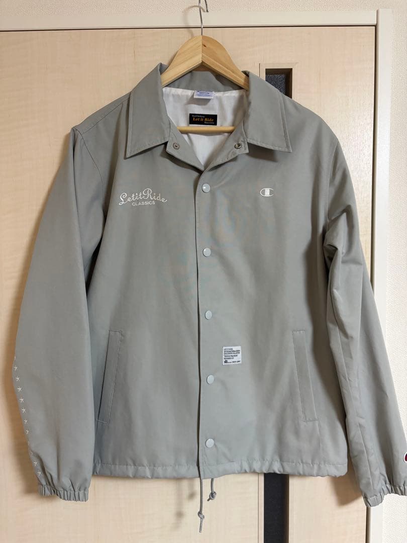 LetitRide ナイロンジャケット グレー