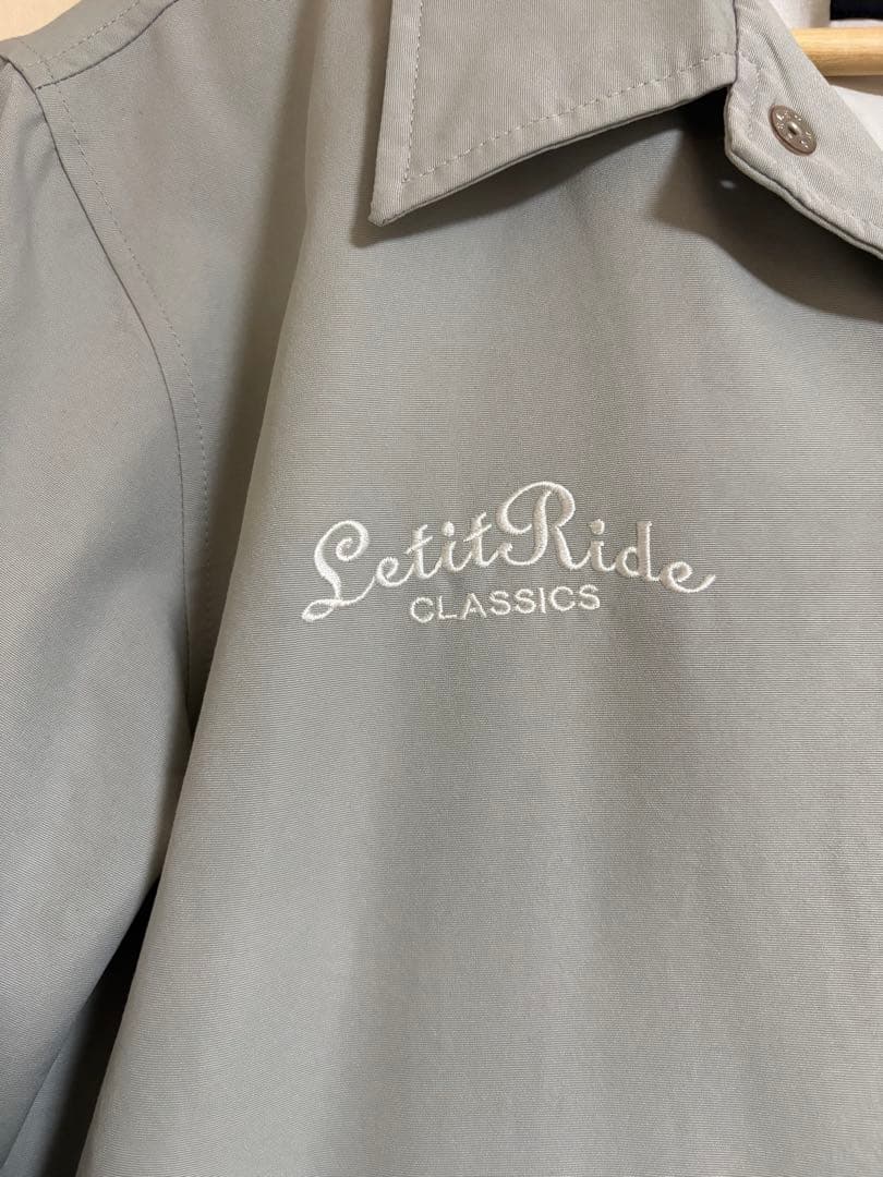 LetitRide ナイロンジャケット グレー