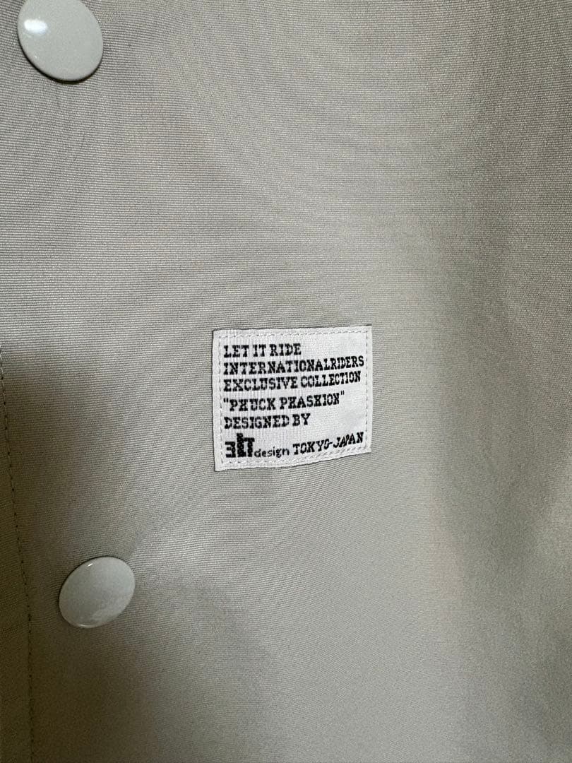 LetitRide ナイロンジャケット グレー