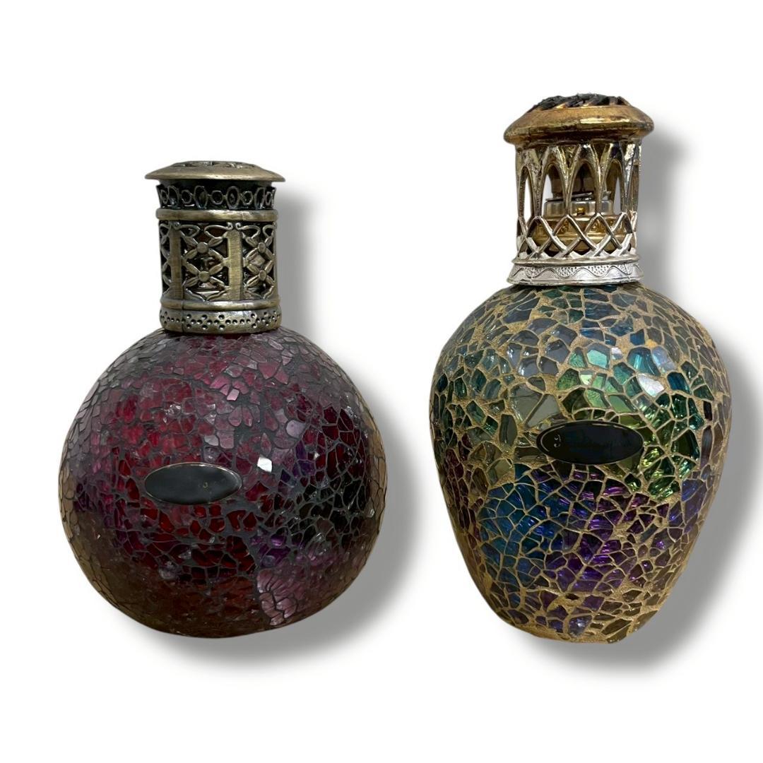 アシュレイアンドバーウッド　フレグランスランプ　2個　マルチカラー　レッド