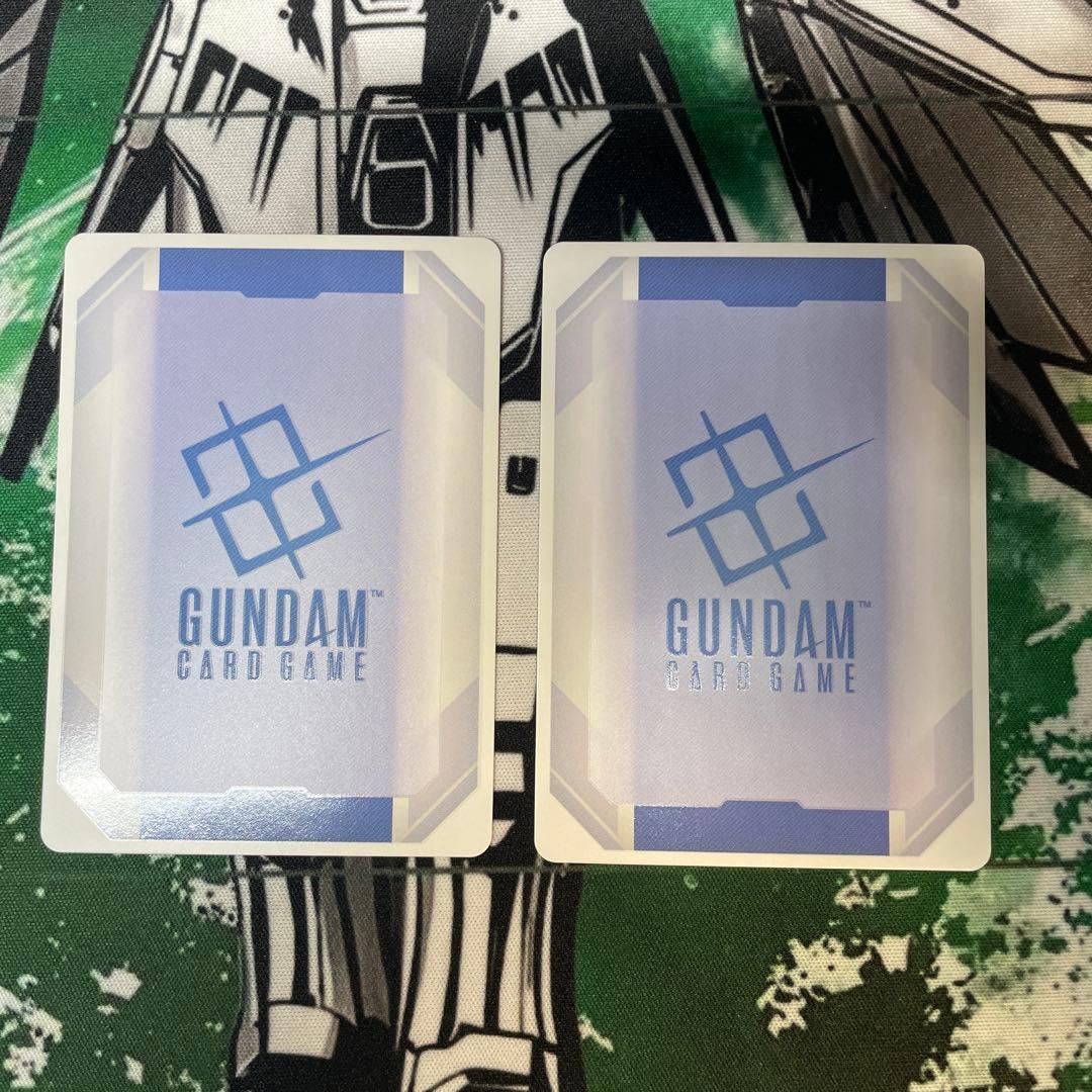 ガンダムカードゲーム　シナンジュ　パラレル　2枚