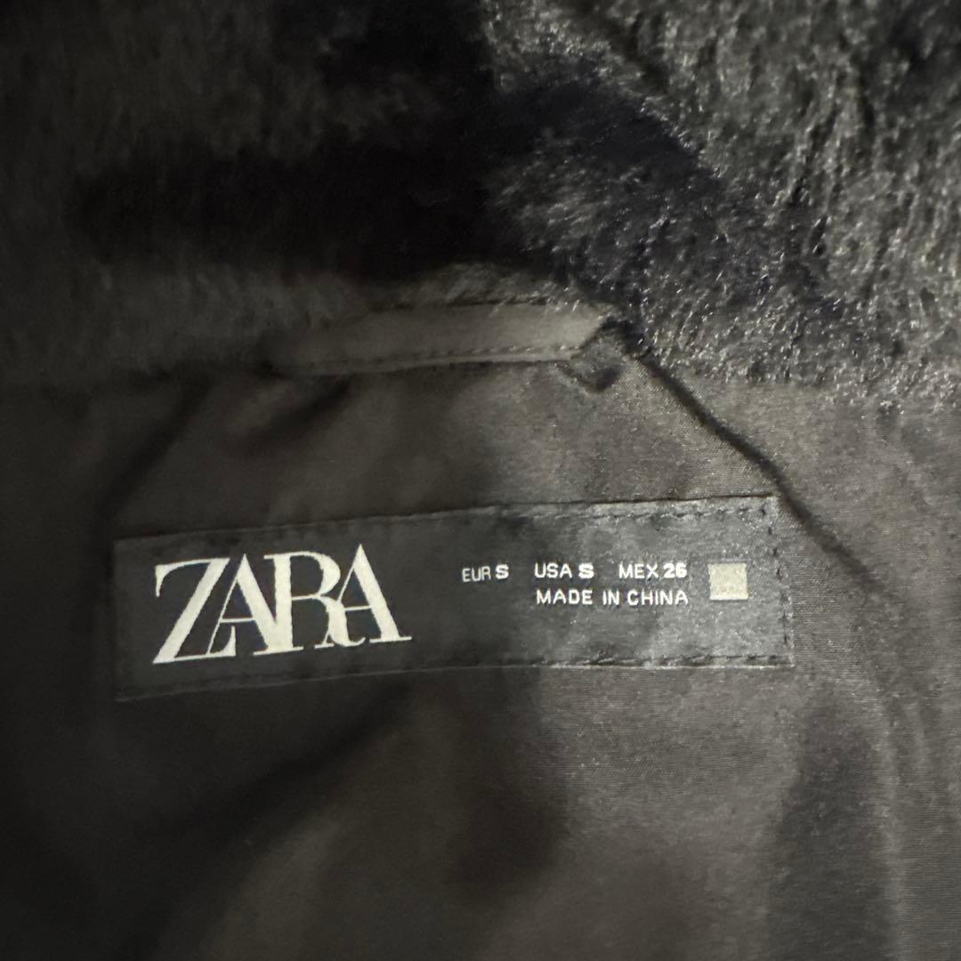 ZARA ブラック ダウンジャケット S