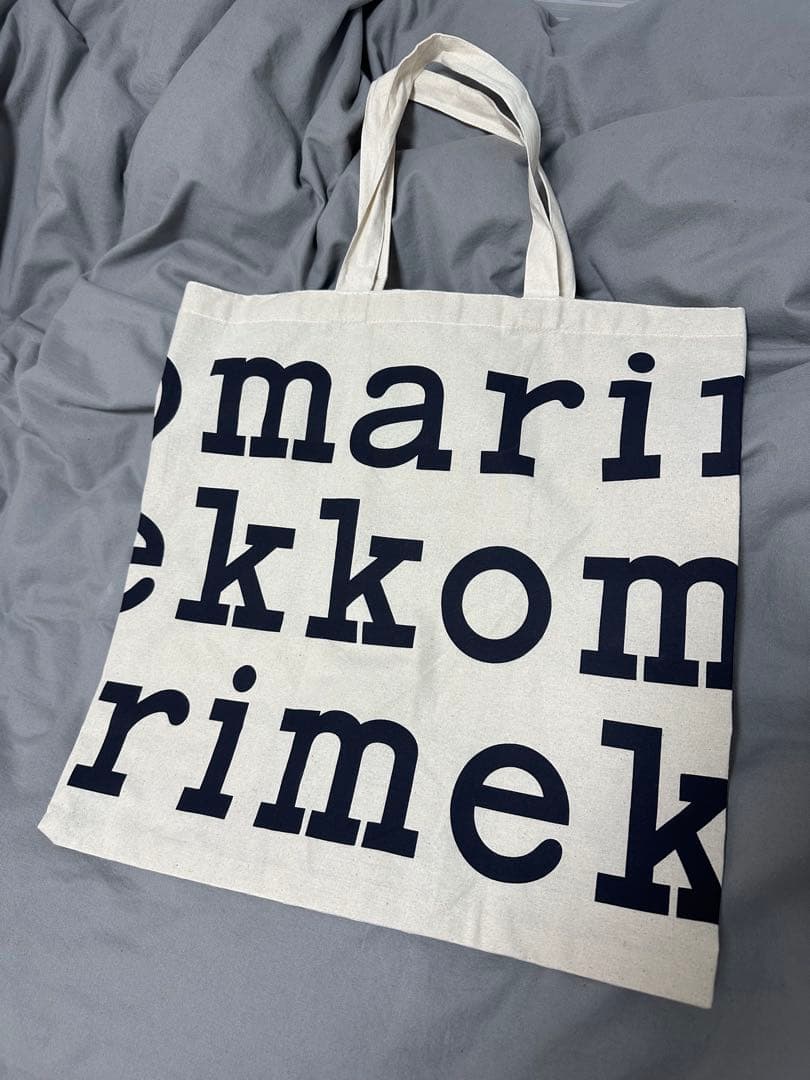 【新品未使用/お急ぎ対応◎】2025春 マリメッコ ノベルティトートバッグ