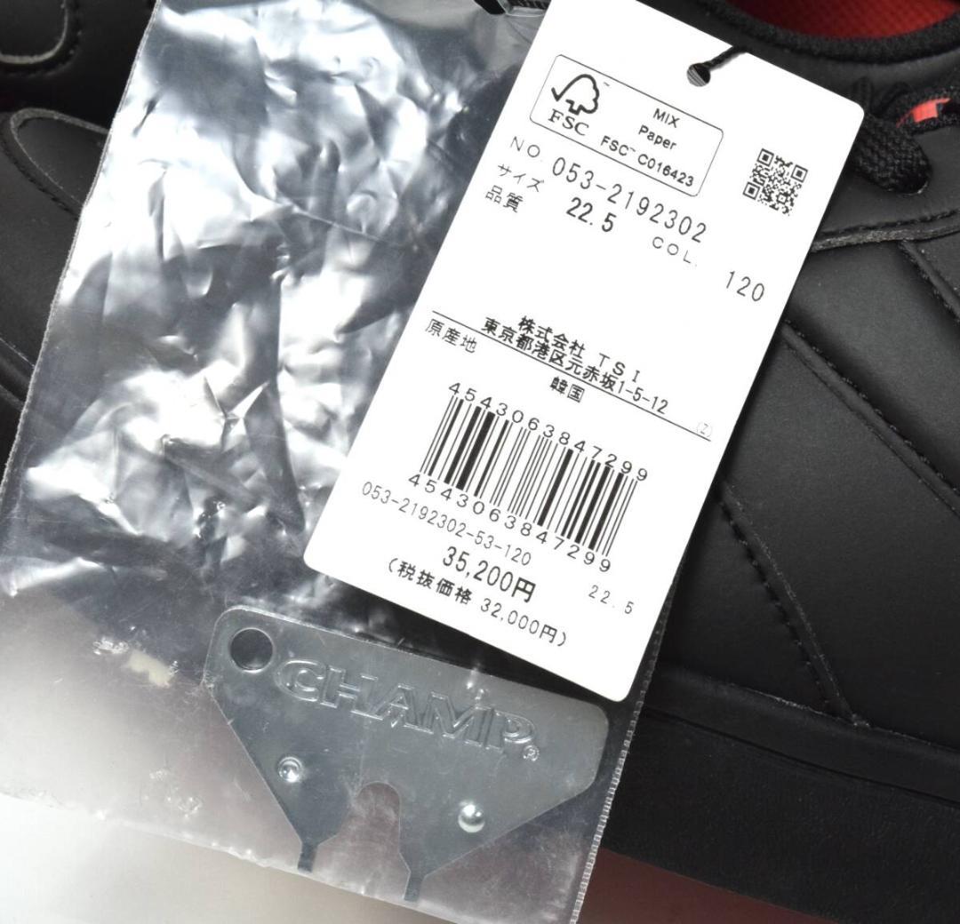 未使用3.5万 パーリーゲイツ ゴルフシューズ 22.5 ロゴ柄 レディース