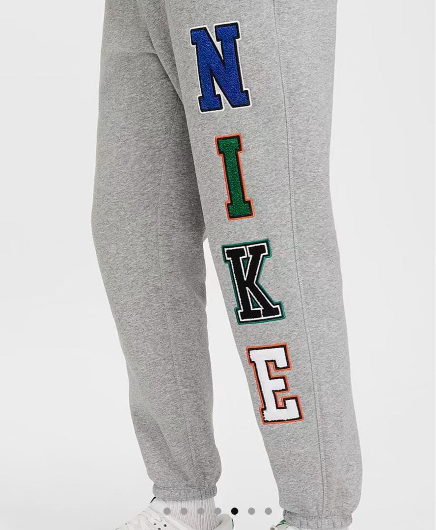 M*♡様 【XXLサイズ】NIKE上下セットアップ　ロゴボア　グレー　ナイキ　新