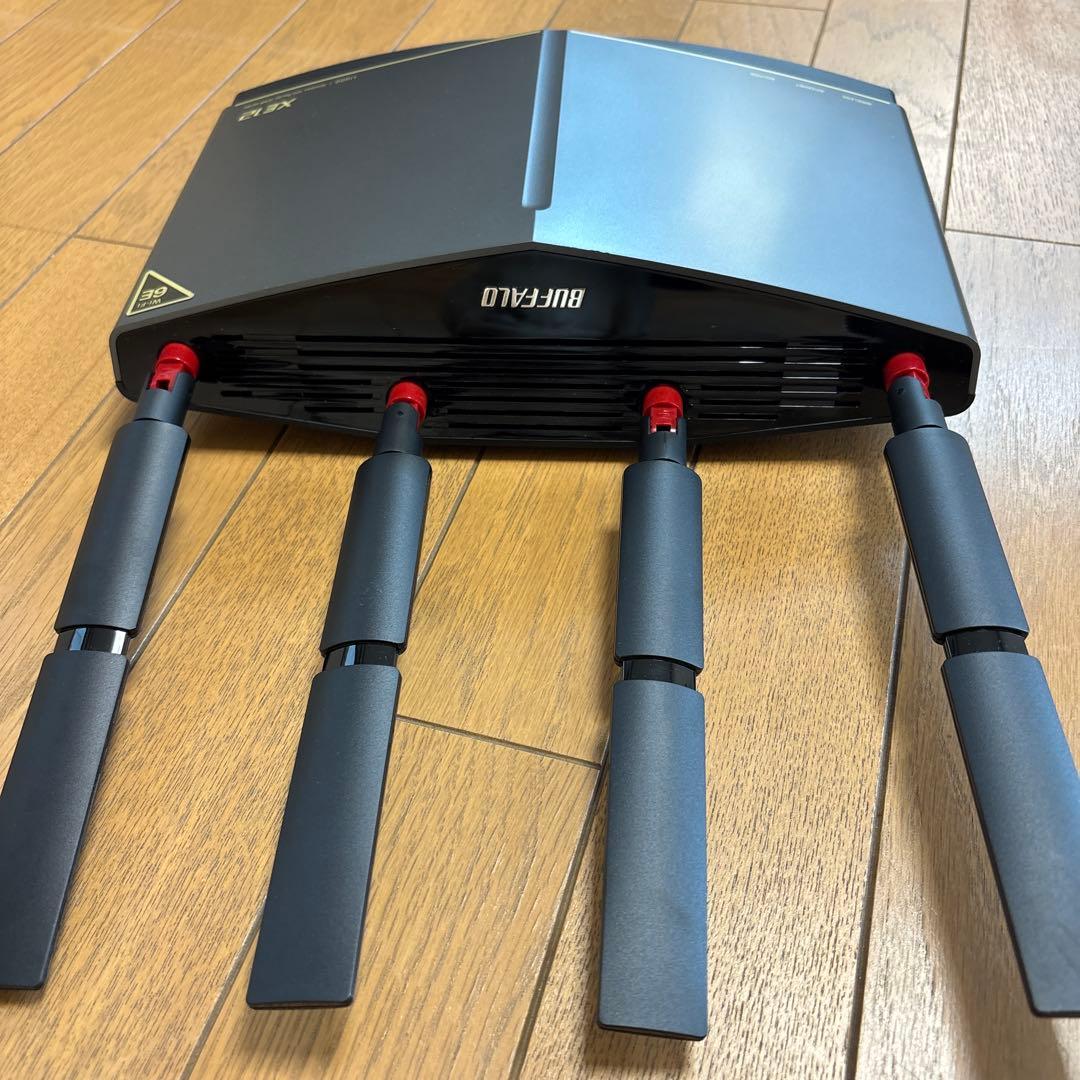 BAFFALO WXR-11000XE12/N Wi-Fi 6E 無線LAN