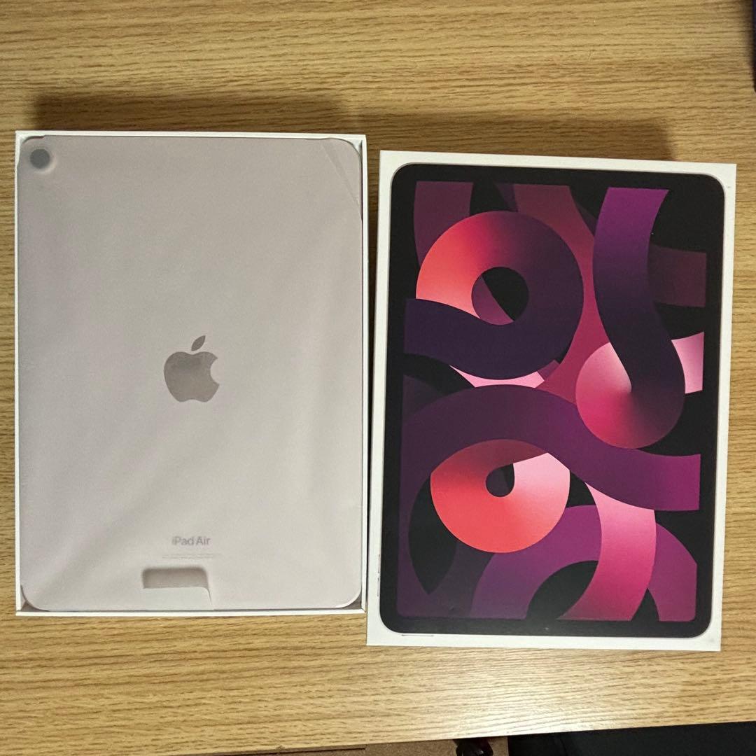 iPad Air (第5世代) 64GB Wi-Fi ピンク[付属品、箱有]