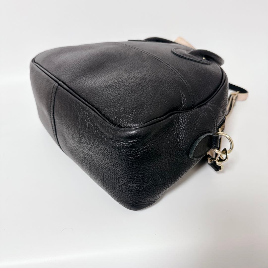 【24時間以内発送可能】YOUNG&OLSEN ボストン　ショルダー ブラック