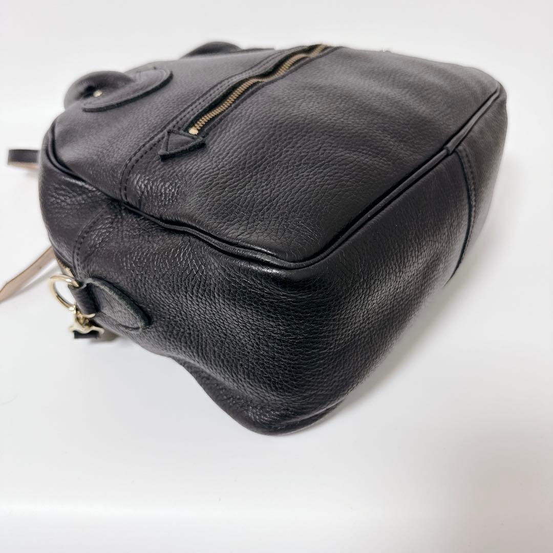 【24時間以内発送可能】YOUNG&OLSEN ボストン　ショルダー ブラック