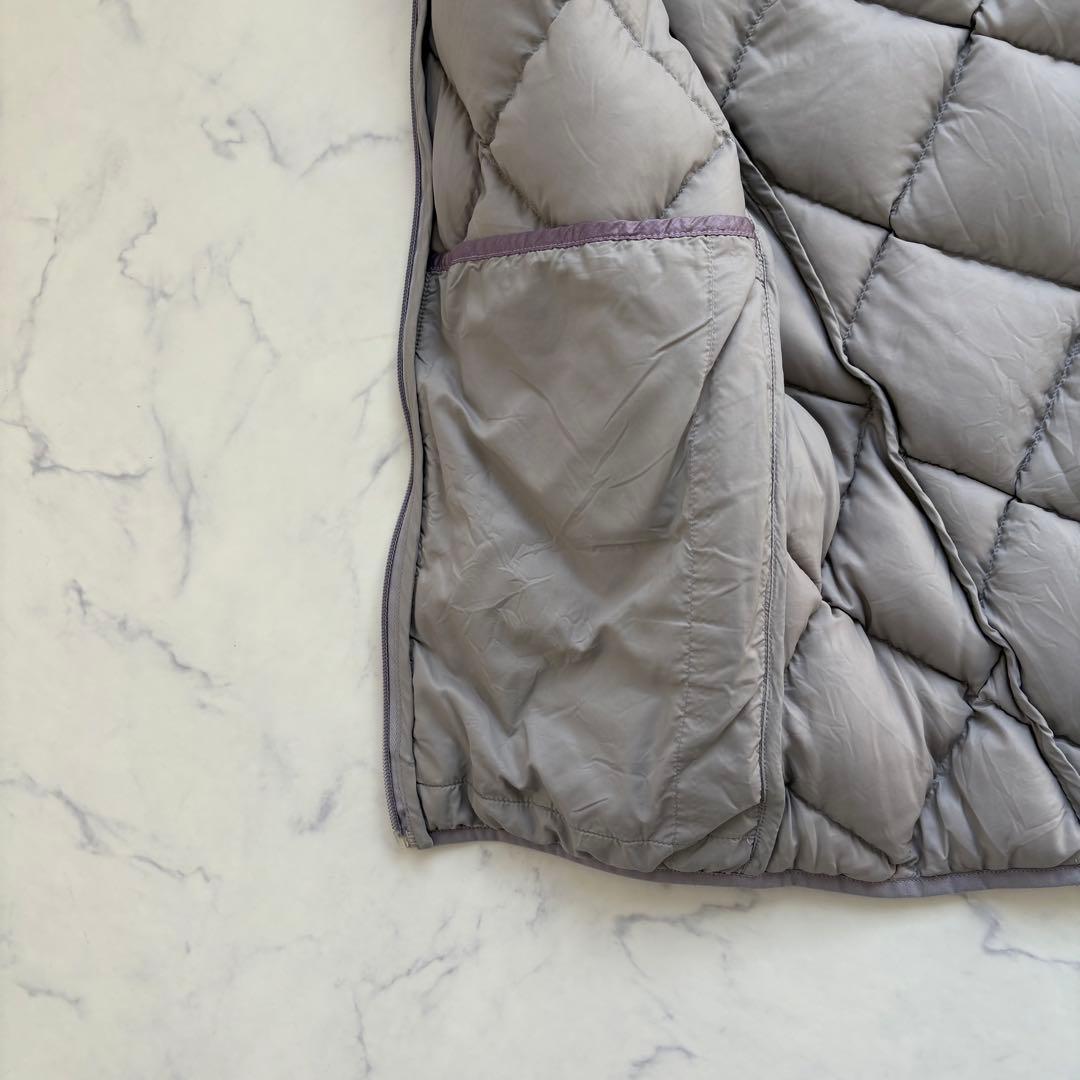 極美品 モンベル 秋冬 800フィルパワー ライトアルパインダウンベスト L