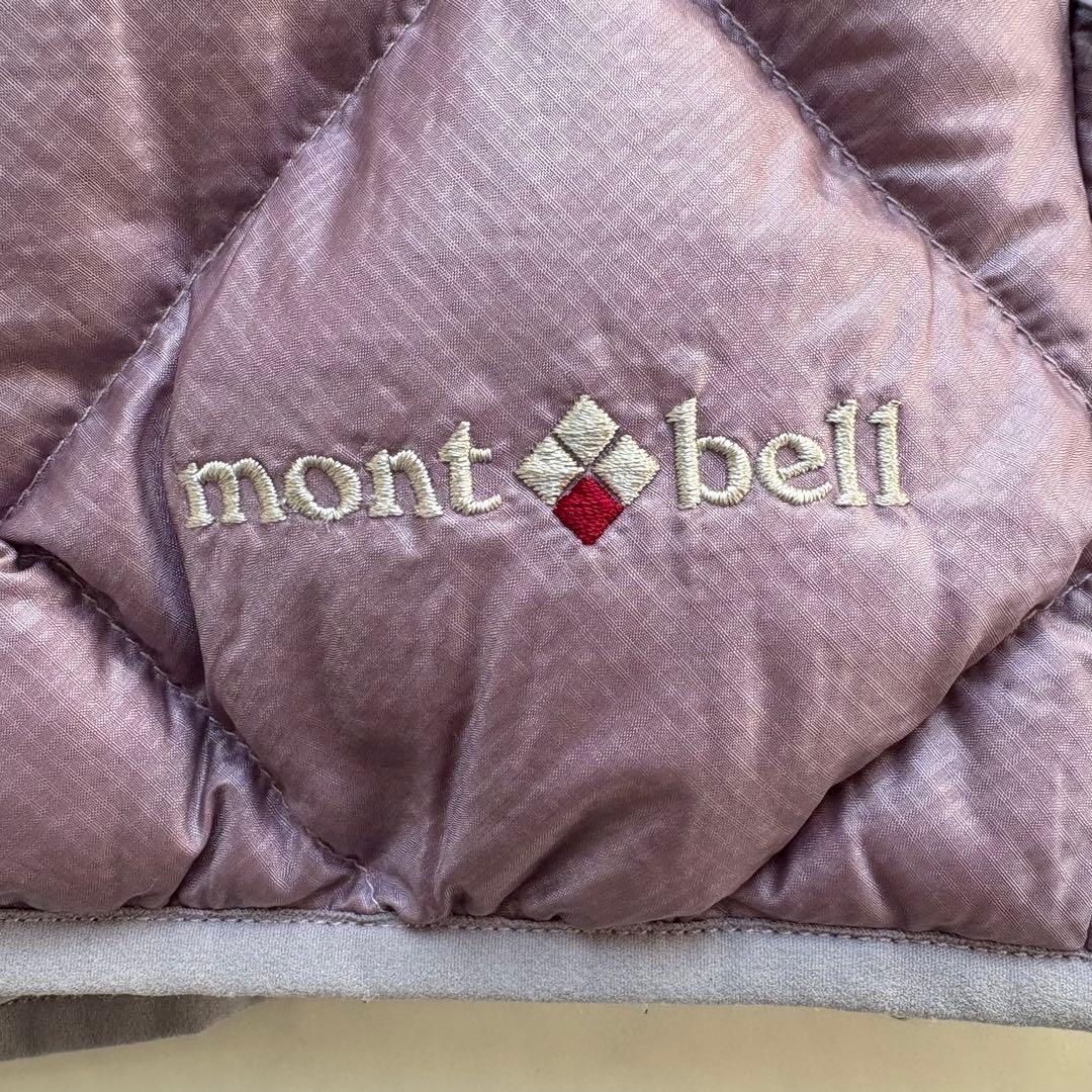 極美品 モンベル 秋冬 800フィルパワー ライトアルパインダウンベスト L