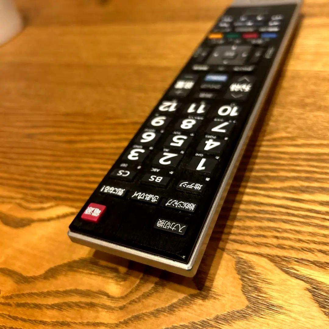 美品　TOSHIBA REGZA テレビ用リモコン CT-90425