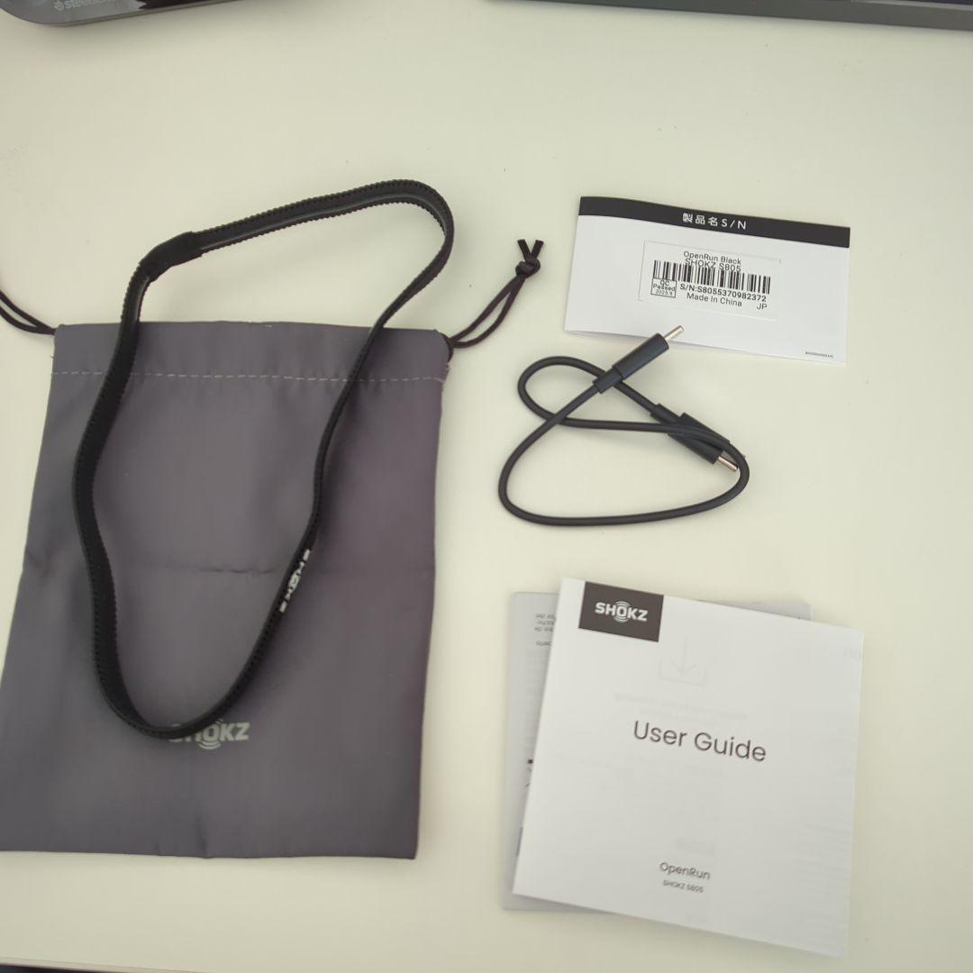 SHOKZ OPENRUN 骨伝導イヤホン