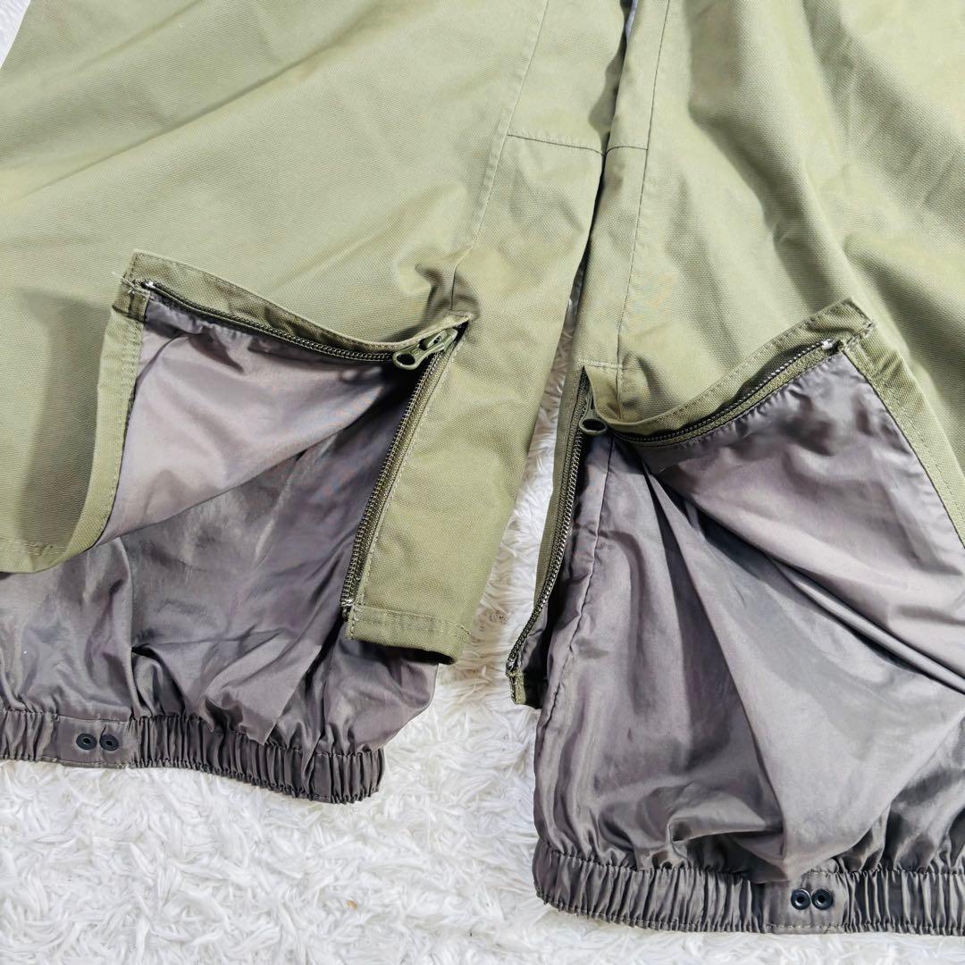 658 美品✨BURTON バートン スノボウェア メンズ パンツ カーキ L