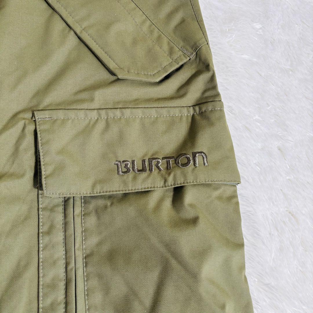 658 美品✨BURTON バートン スノボウェア メンズ パンツ カーキ L