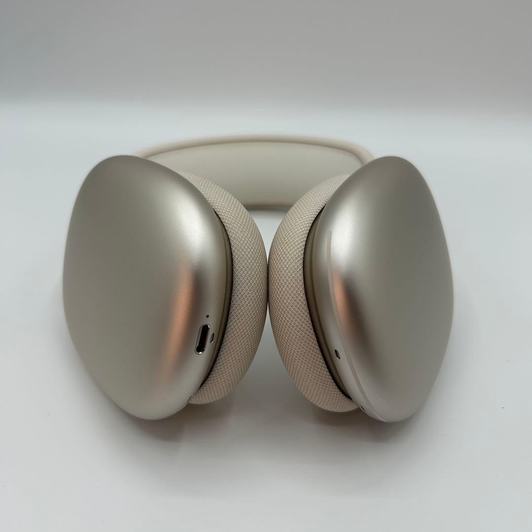 [美品] AirPods Max スターライト Model A3184 アップル