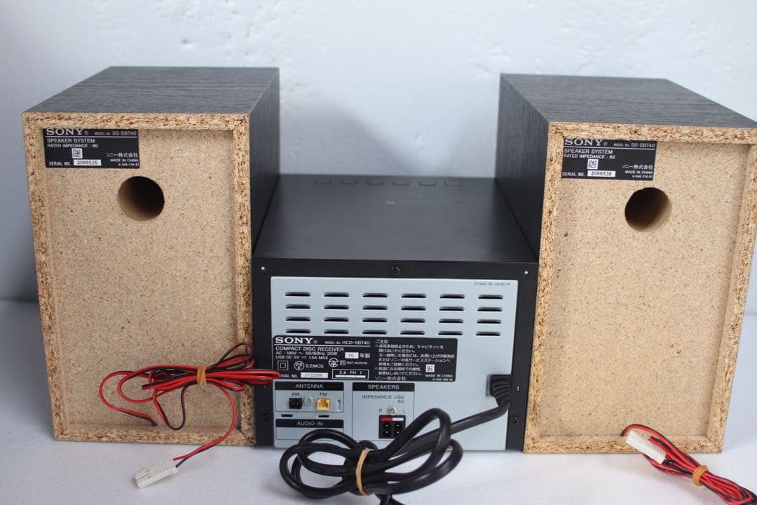 SONY HCD-SBT40 ミニコンポ Bluetooth対応