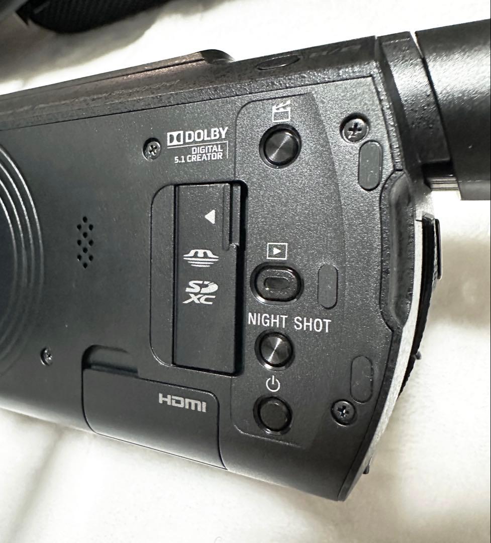 美品 SONY 4K FDR-AX60 RMT-VP1 SLIK GX8400