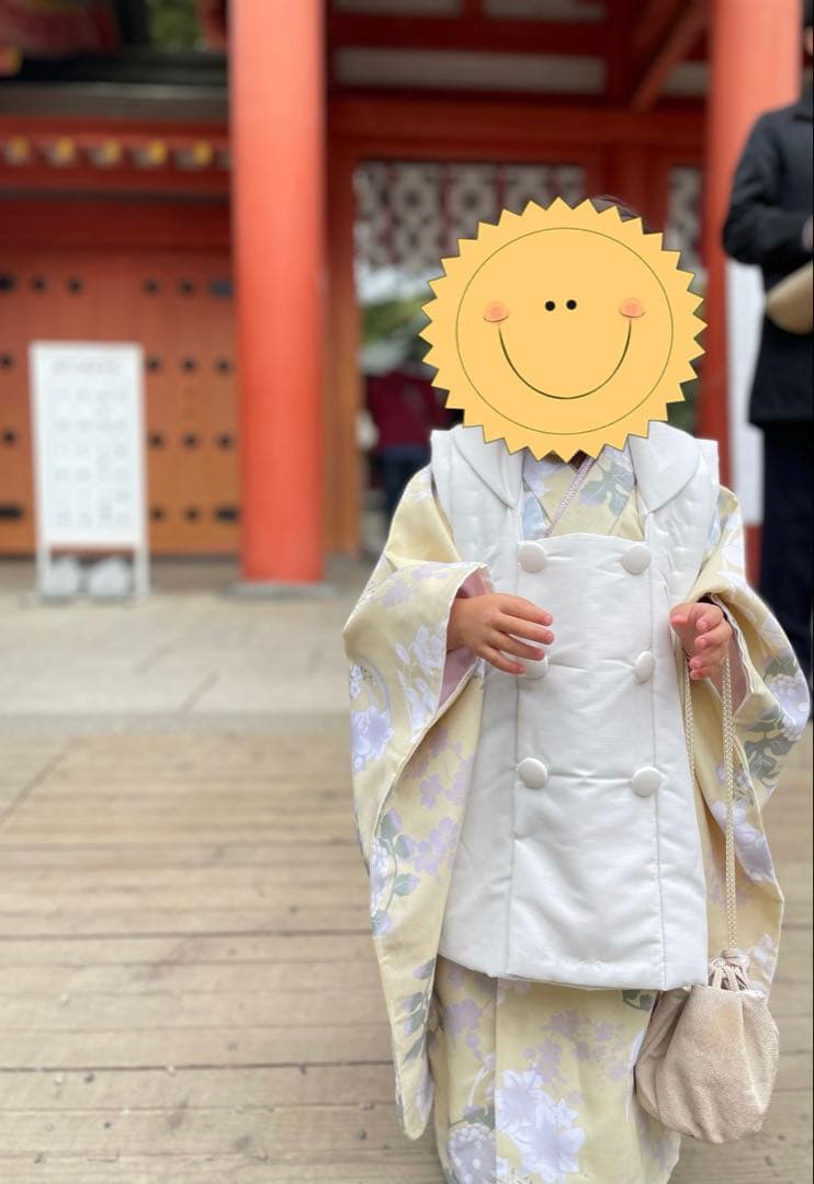 七五三 着物 被布コート 8点セット 3歳 女の子