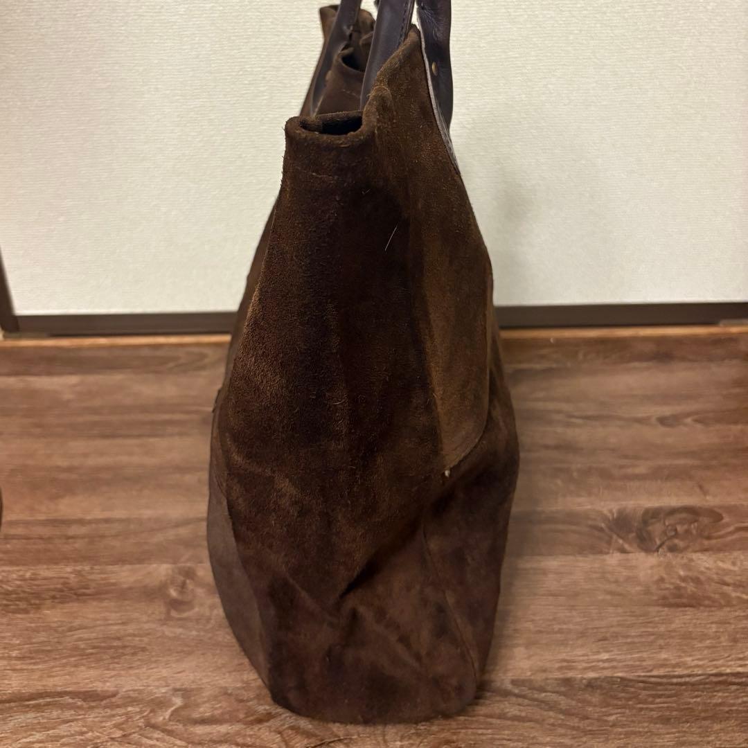 バッグ 90's VANSON Leather Suede Tote Bag
