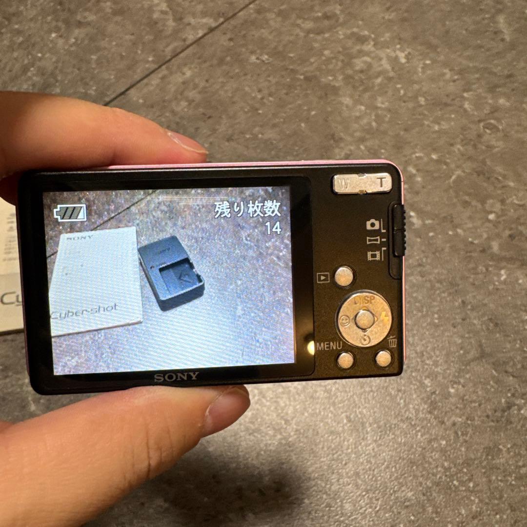 SONY Cyber-Shot DSC-W350 コンデジ ピンク