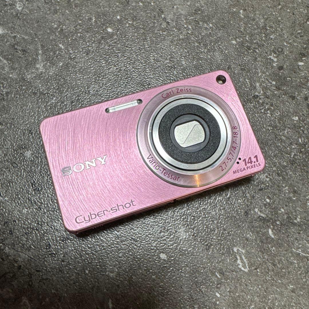 SONY Cyber-Shot DSC-W350 コンデジ ピンク