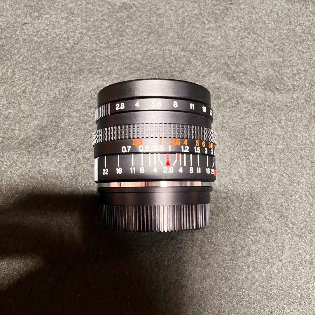 Konica M-HEXANON 28mm F2.8 レンズ