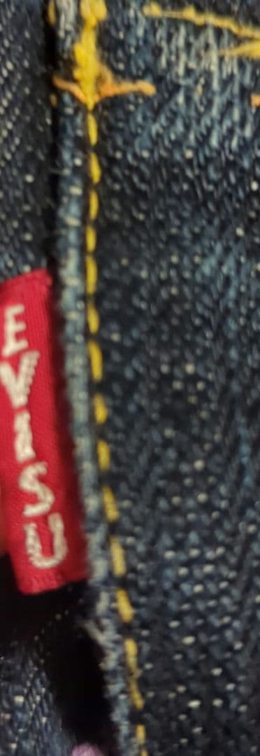 evisu　ジーンズ　日本製　2000　w38 ビッグカモメ　濃紺　ヤマネ　山根