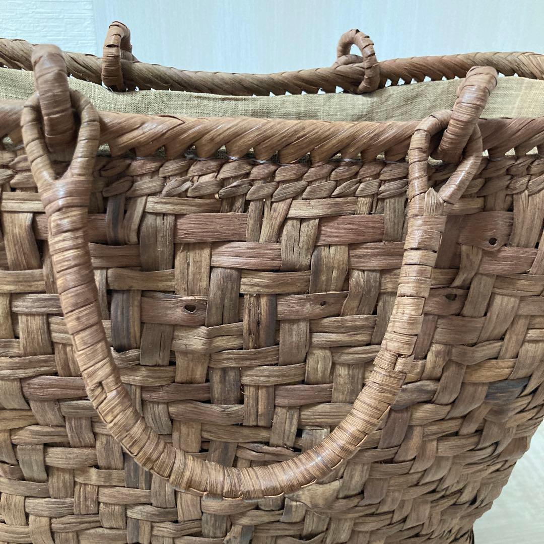 にいすけ　葡萄　ぶどう　籠　かご　バッグ　大容量