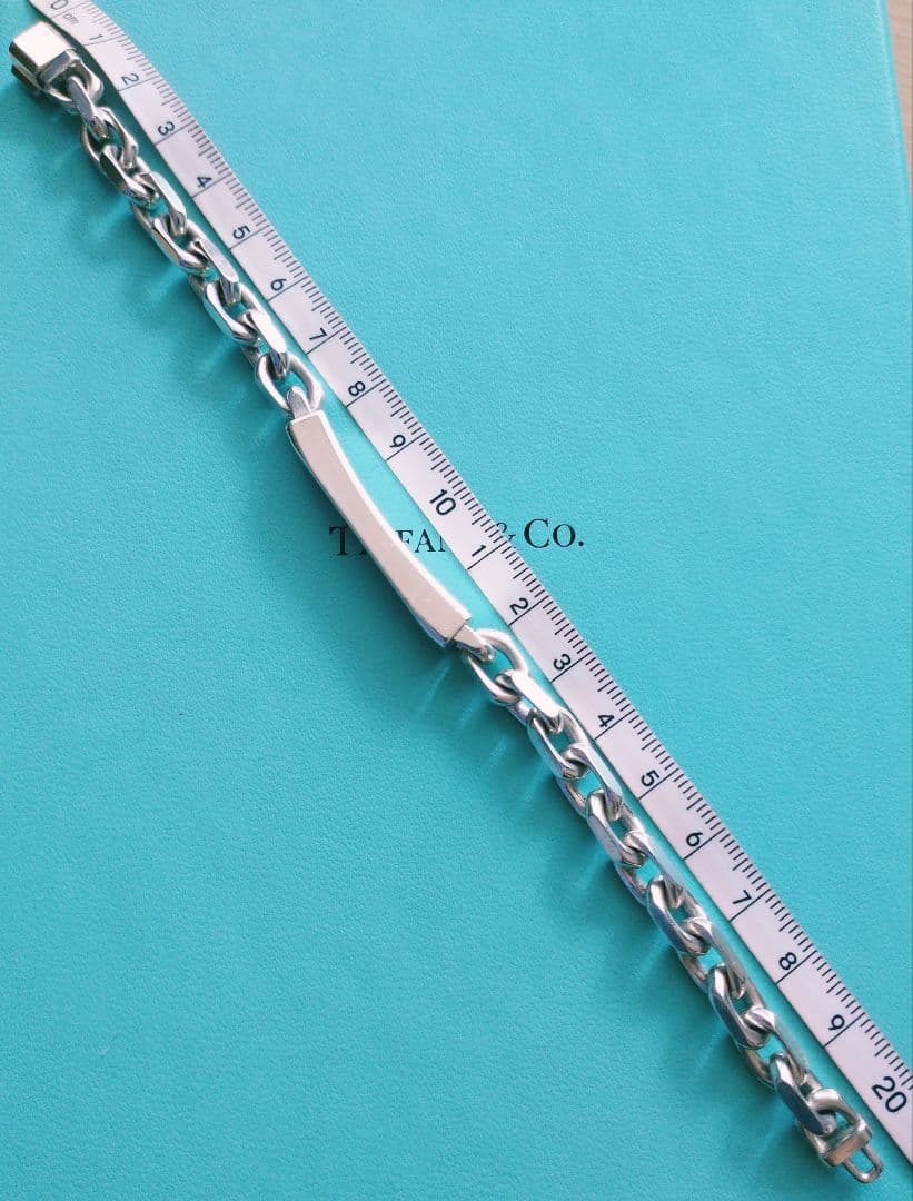 ティファニー　メイカーズ　ID　タグ　チェーン　ブレスレット　シルバー