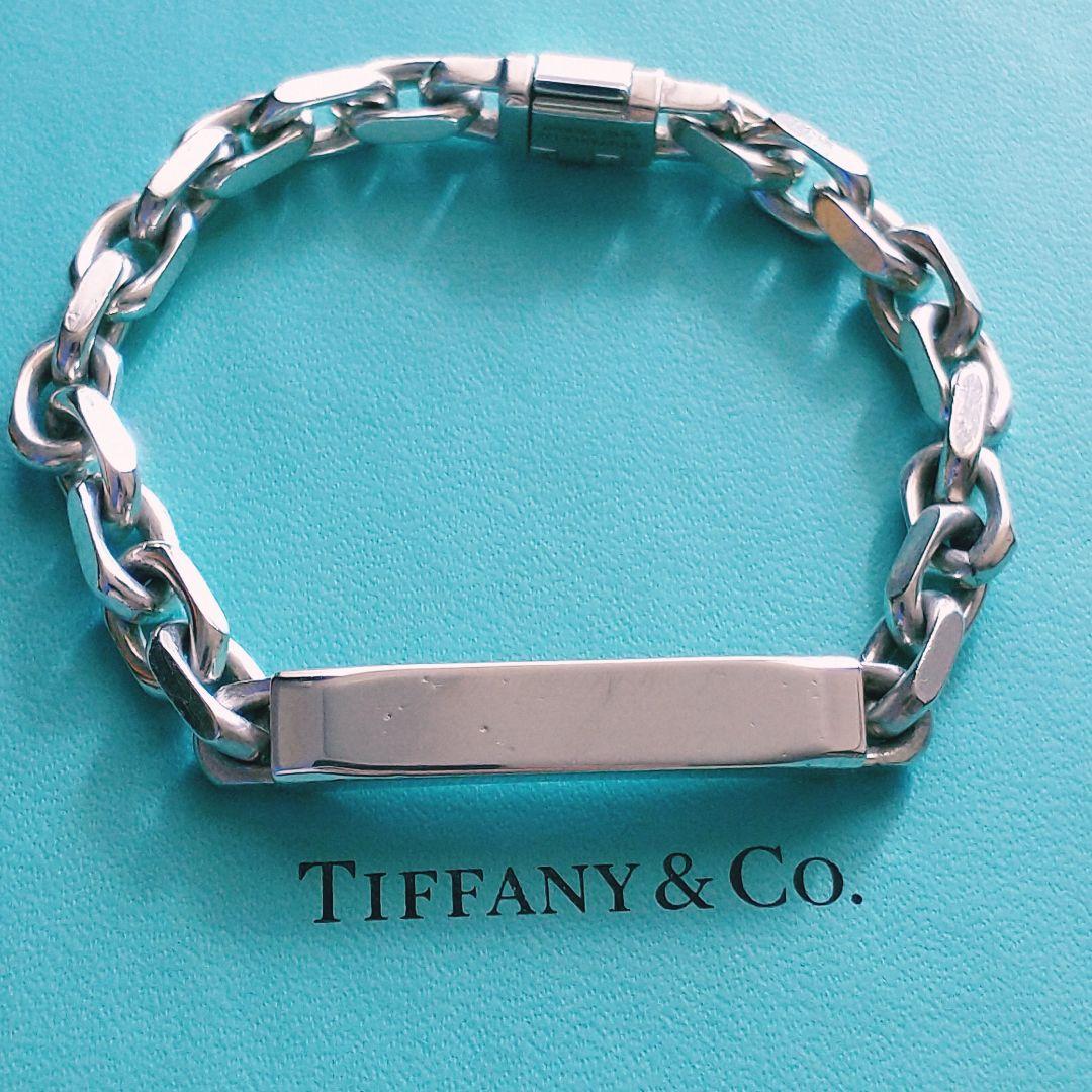 ティファニー　メイカーズ　ID　タグ　チェーン　ブレスレット　シルバー