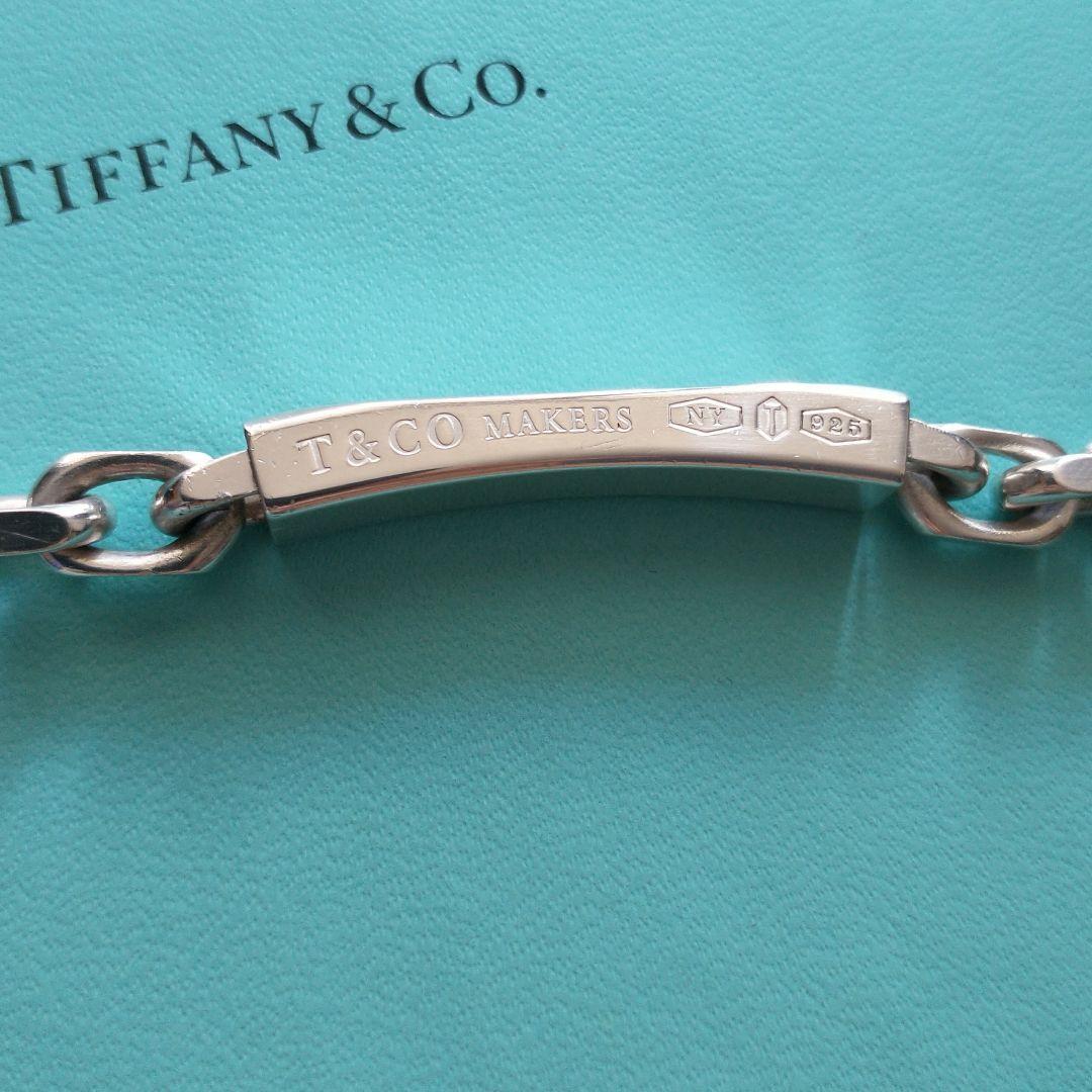ティファニー　メイカーズ　ID　タグ　チェーン　ブレスレット　シルバー