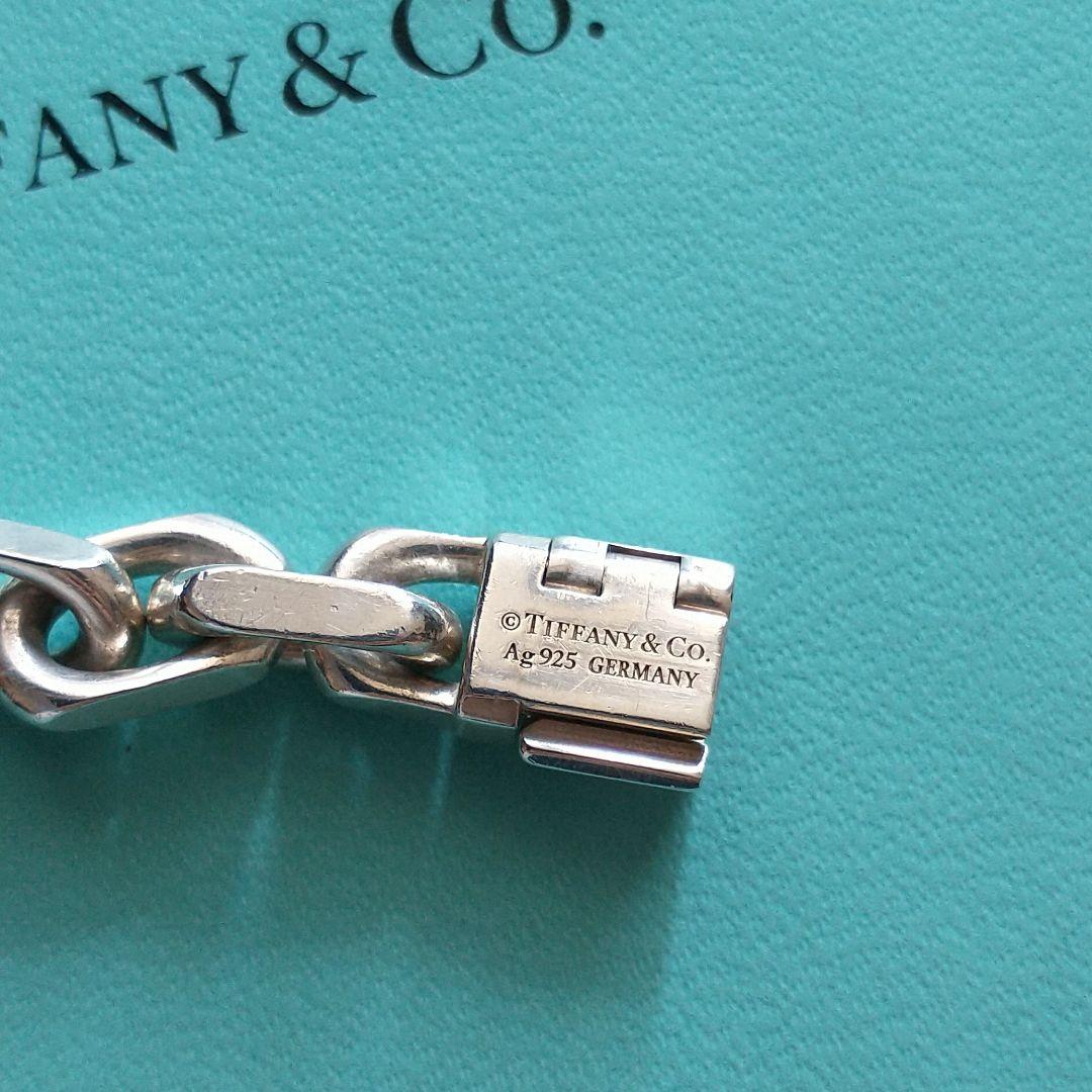 ティファニー　メイカーズ　ID　タグ　チェーン　ブレスレット　シルバー