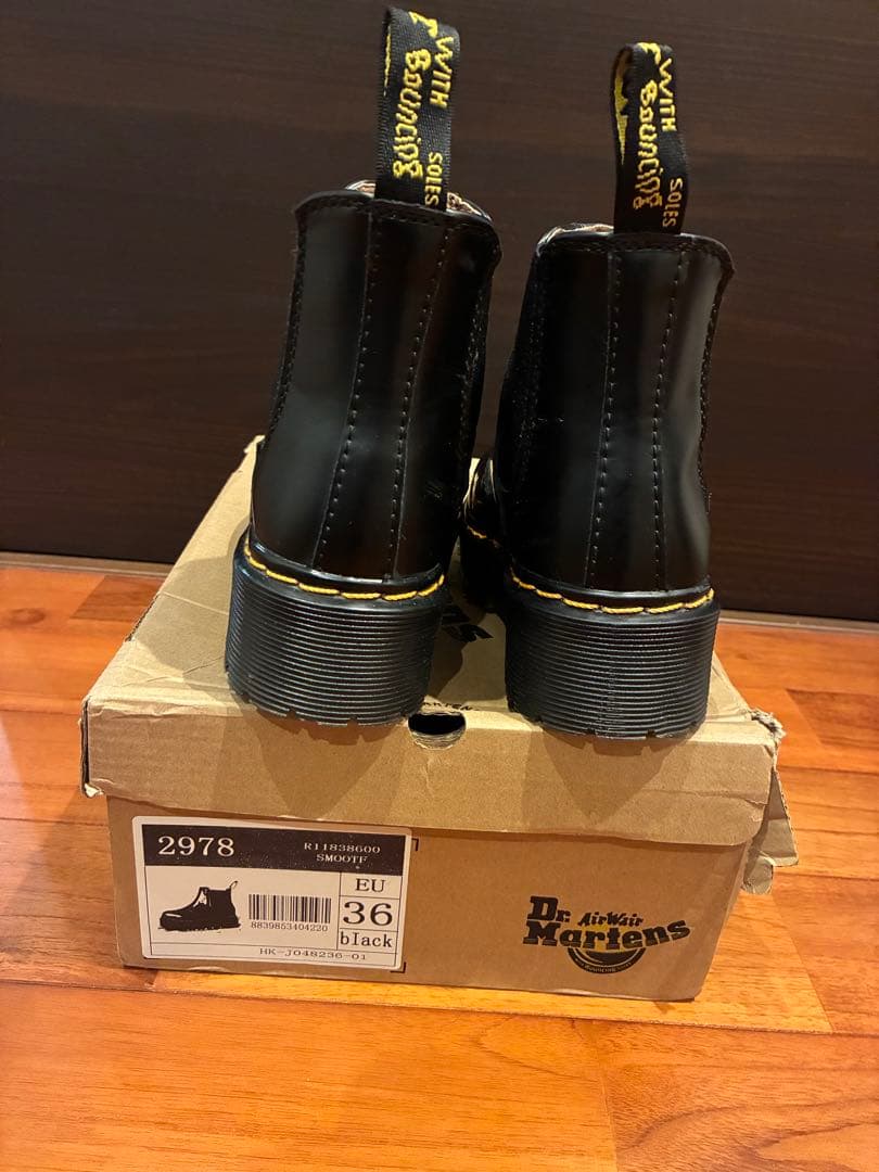 Dr. Martens 2978 サイドゴアブーツ EU 36 ブラック