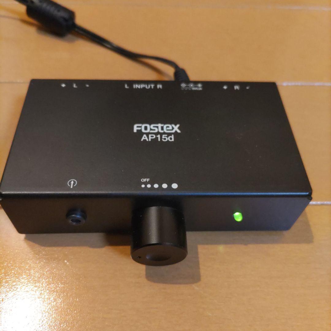 FOSTEX　スピーカーセット　P802-S　AP15ｄアンプ付き　中古