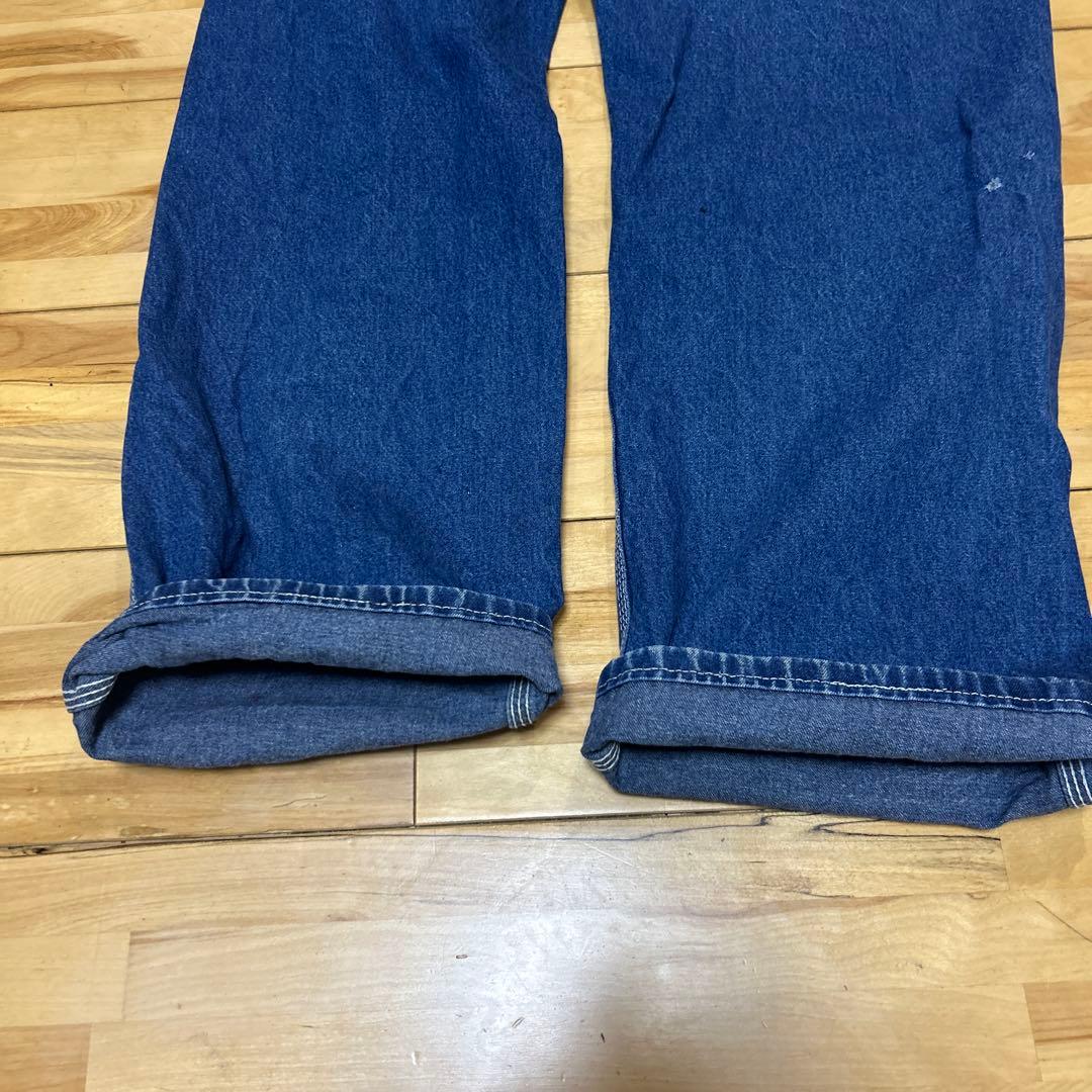 60〜70s ＵＳＡ製BIG SMITH デニムオーバーオール ＬＬサイズ