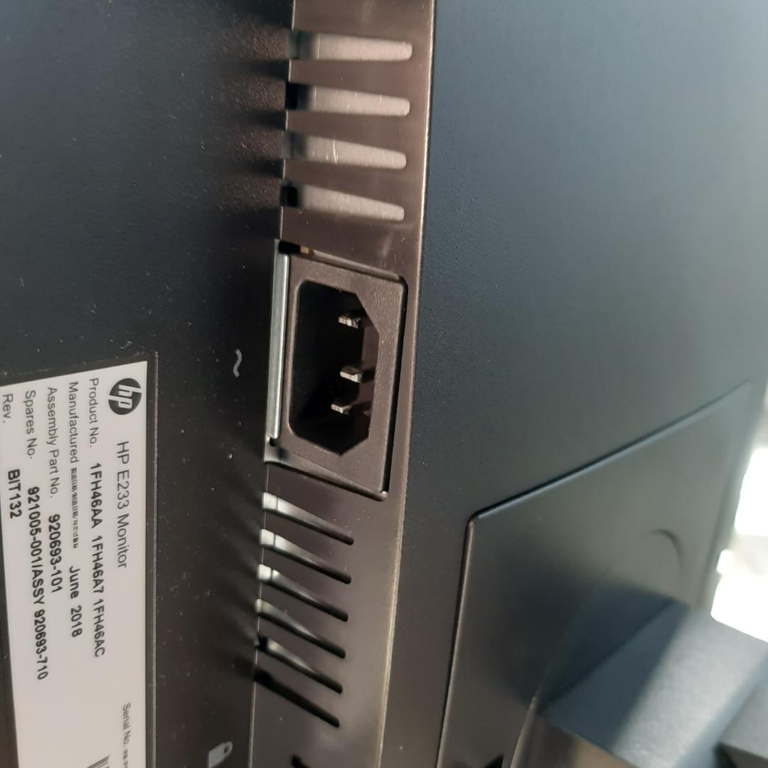 HP E233 23インチ IPS 1920x1080 モニター ディスプレイー