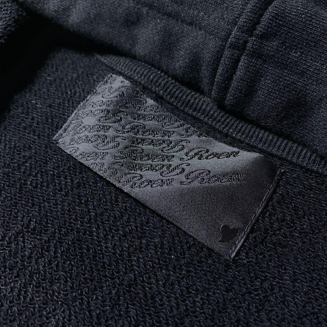 Roen ノースリーブ ロング パーカー ベスト 髑髏 スカル スタッズ Y2K