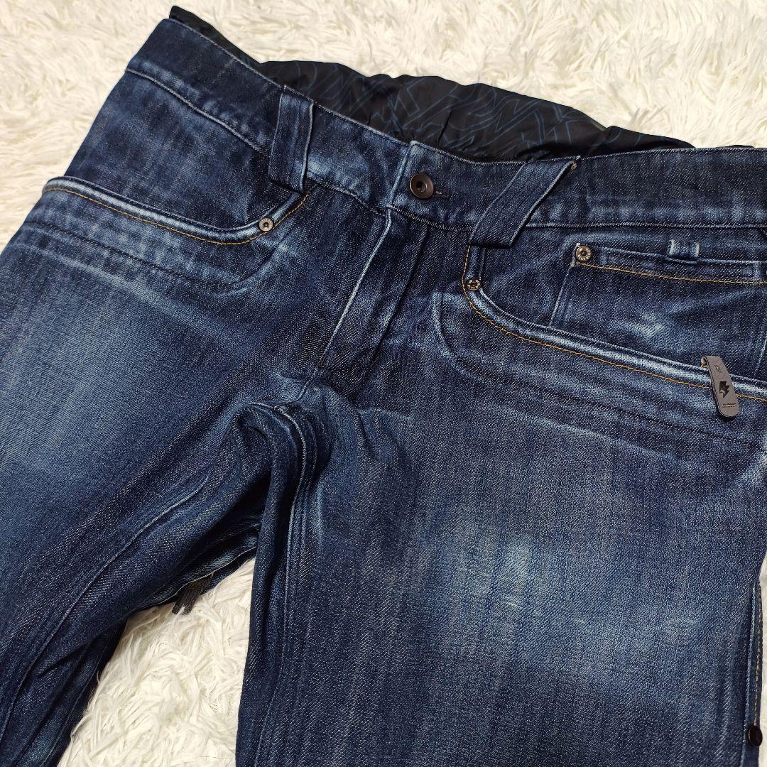 BLUE BLOOD デニムパンツ スノボ