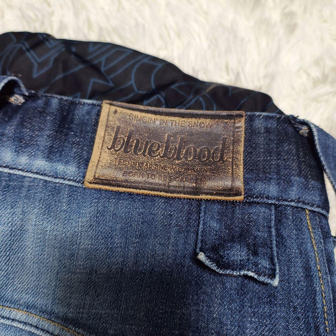 BLUE BLOOD デニムパンツ スノボ