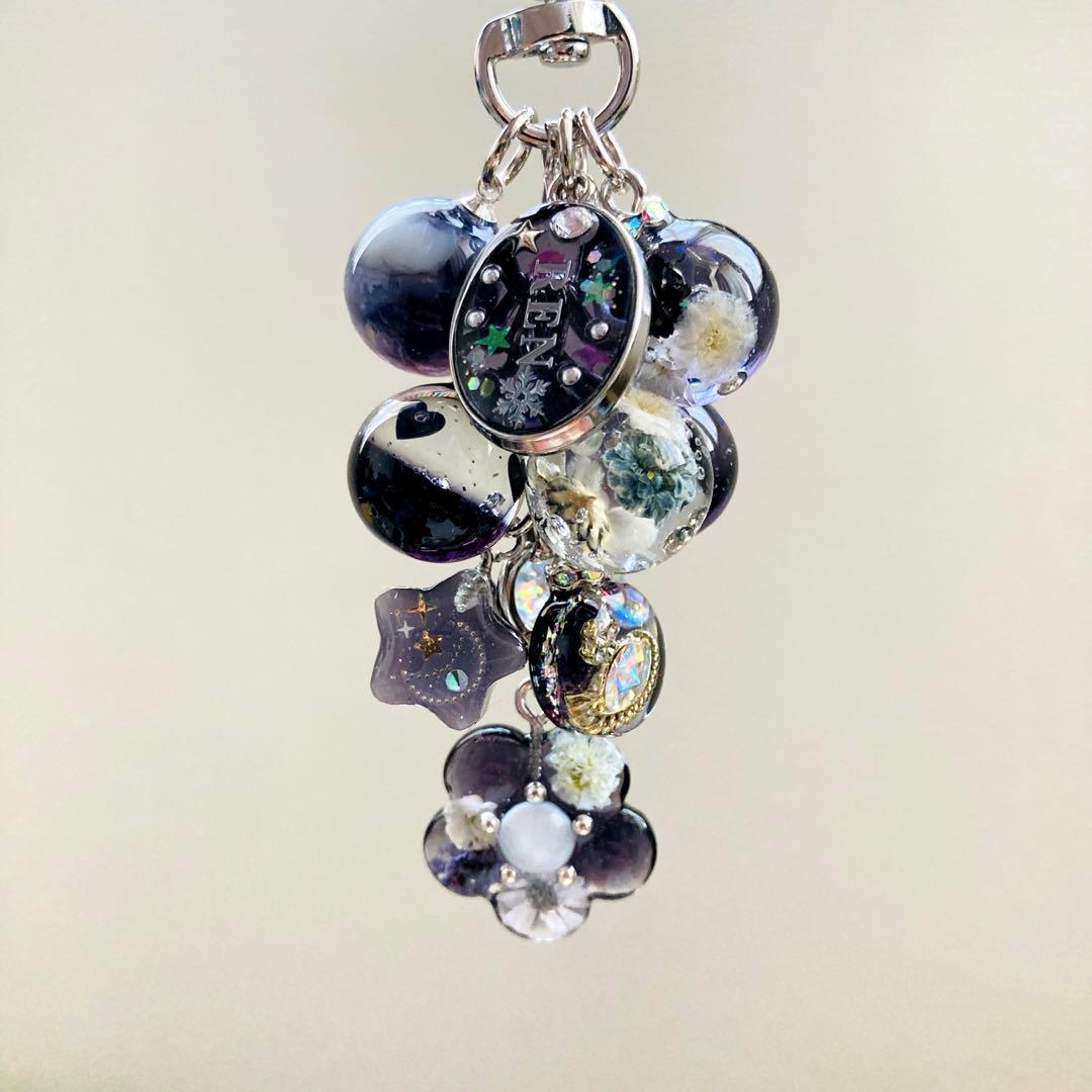 たまゆきページ Man 名入れ チャーム レジンキーホルダー11点