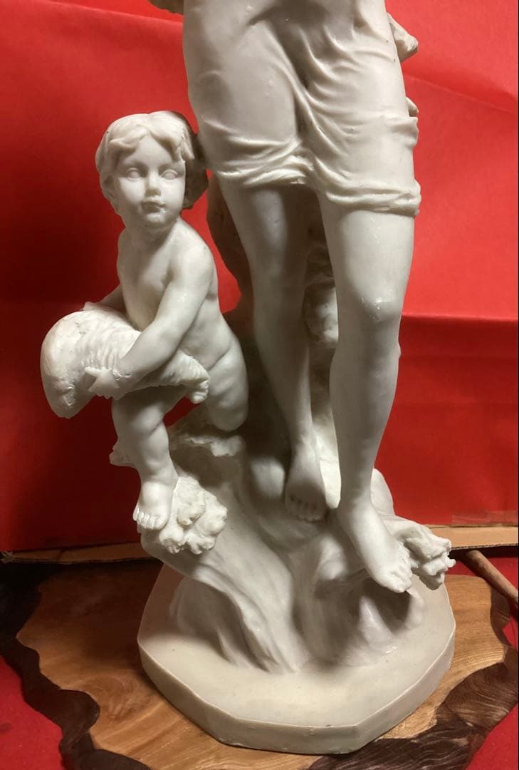 イタリア製 大理石調 樹脂製 ヴィーナス像 ５９㎝ ホワイト