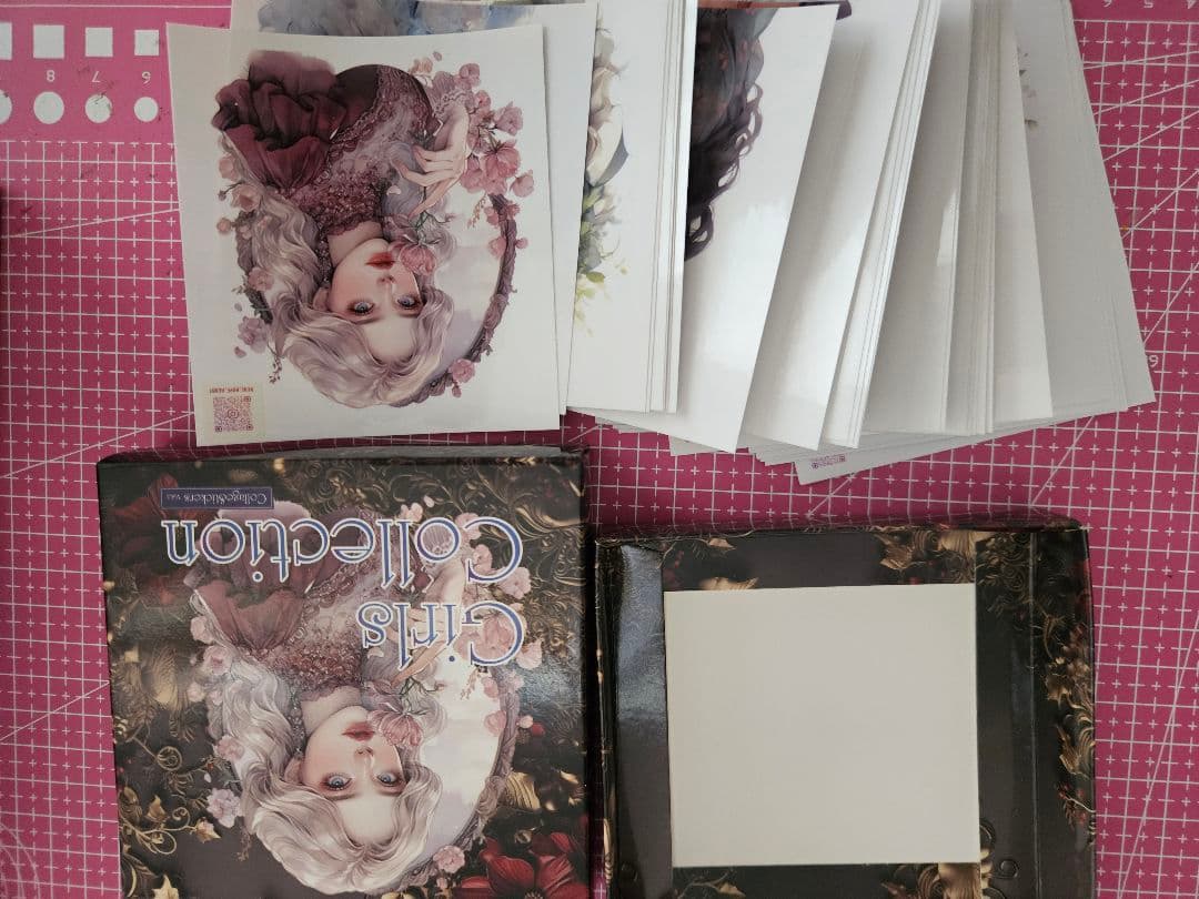 nene様 ステッカー 人物 9箱セット コラージュ素材