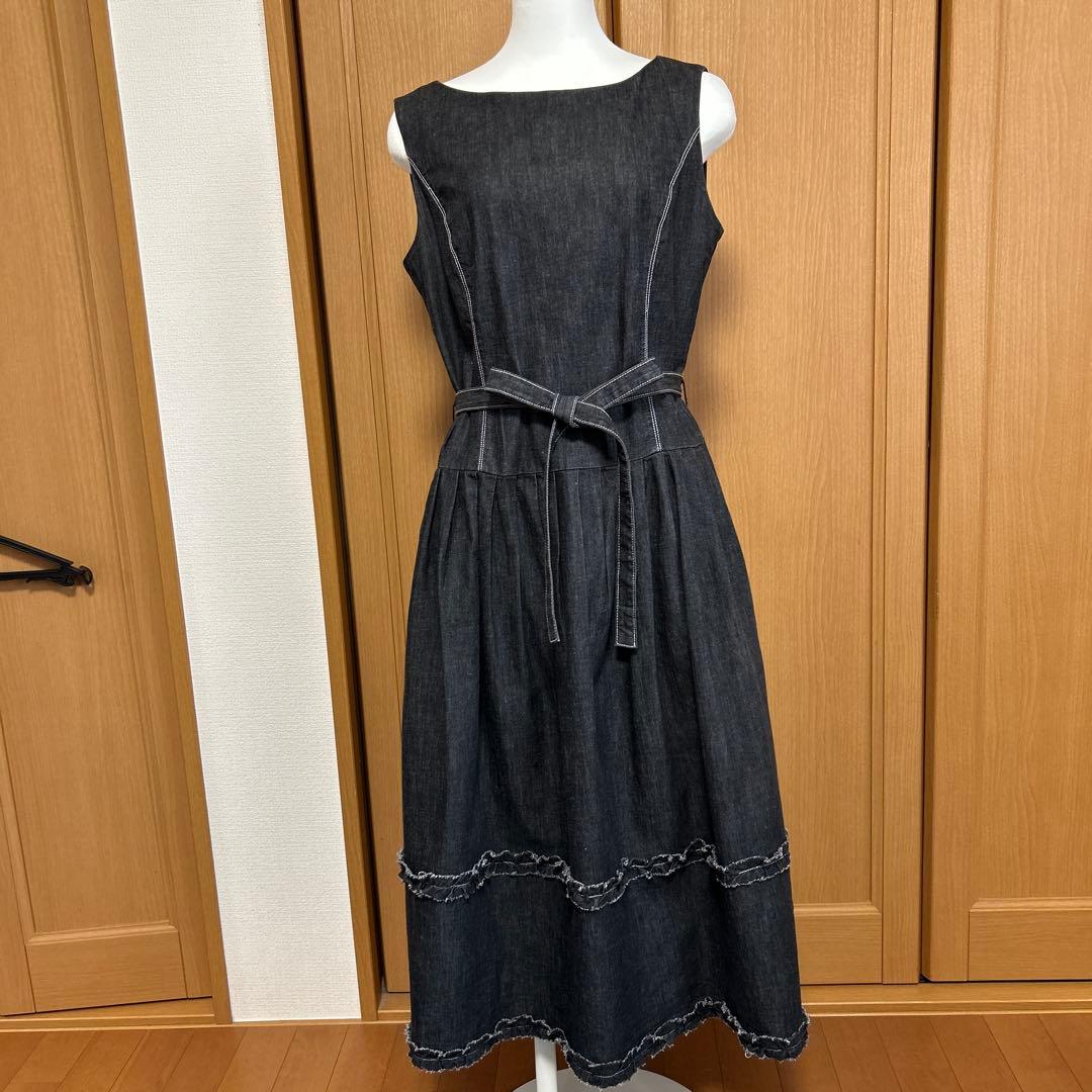 エムズグレイシーデニムジャンパースカート