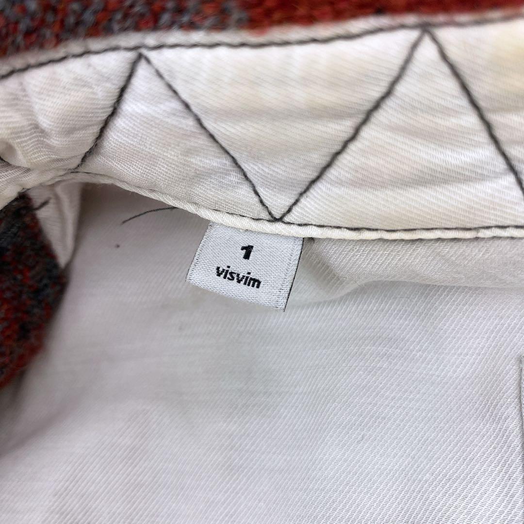 vivsim sherwood shirt ウールチェックシャツ