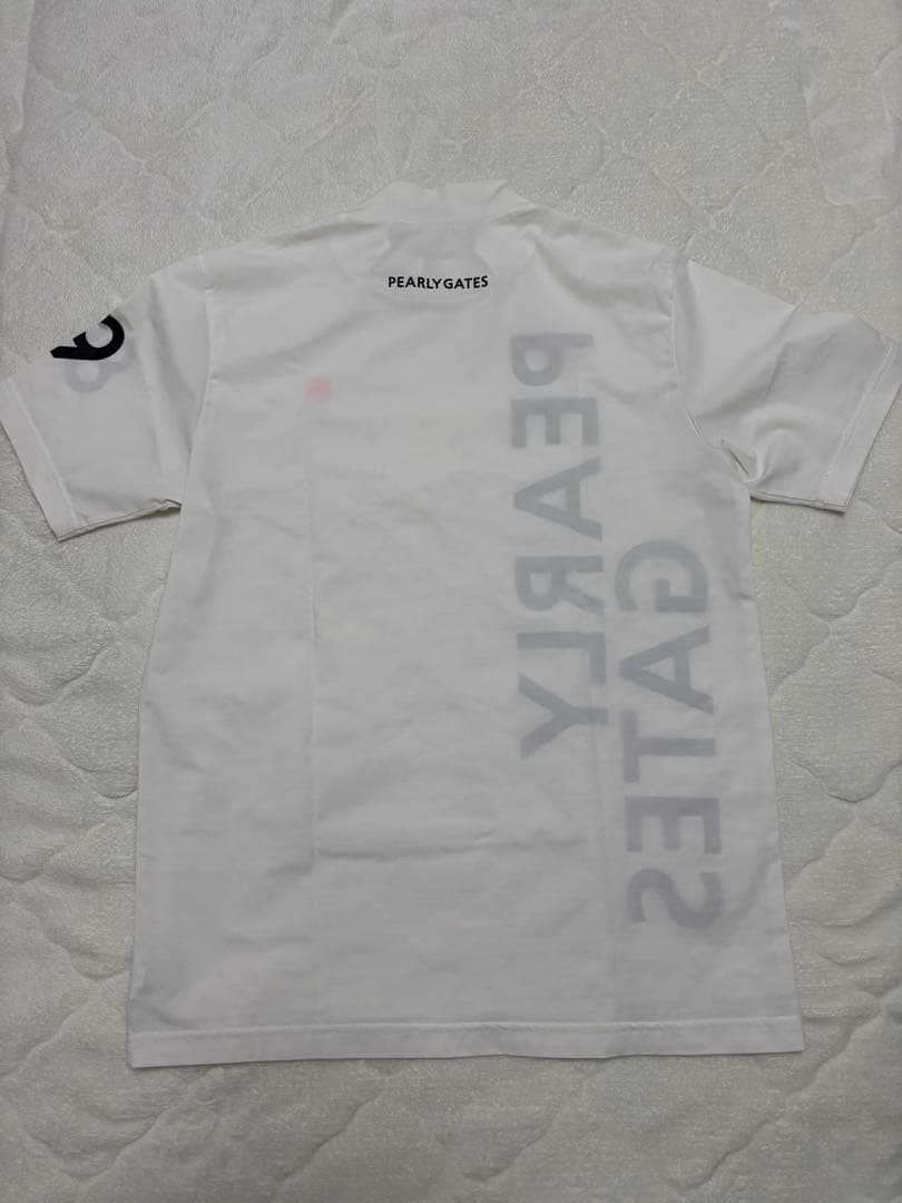 マッシュ　パーリーゲイツ　モックネック　白、ネイビー2枚セット