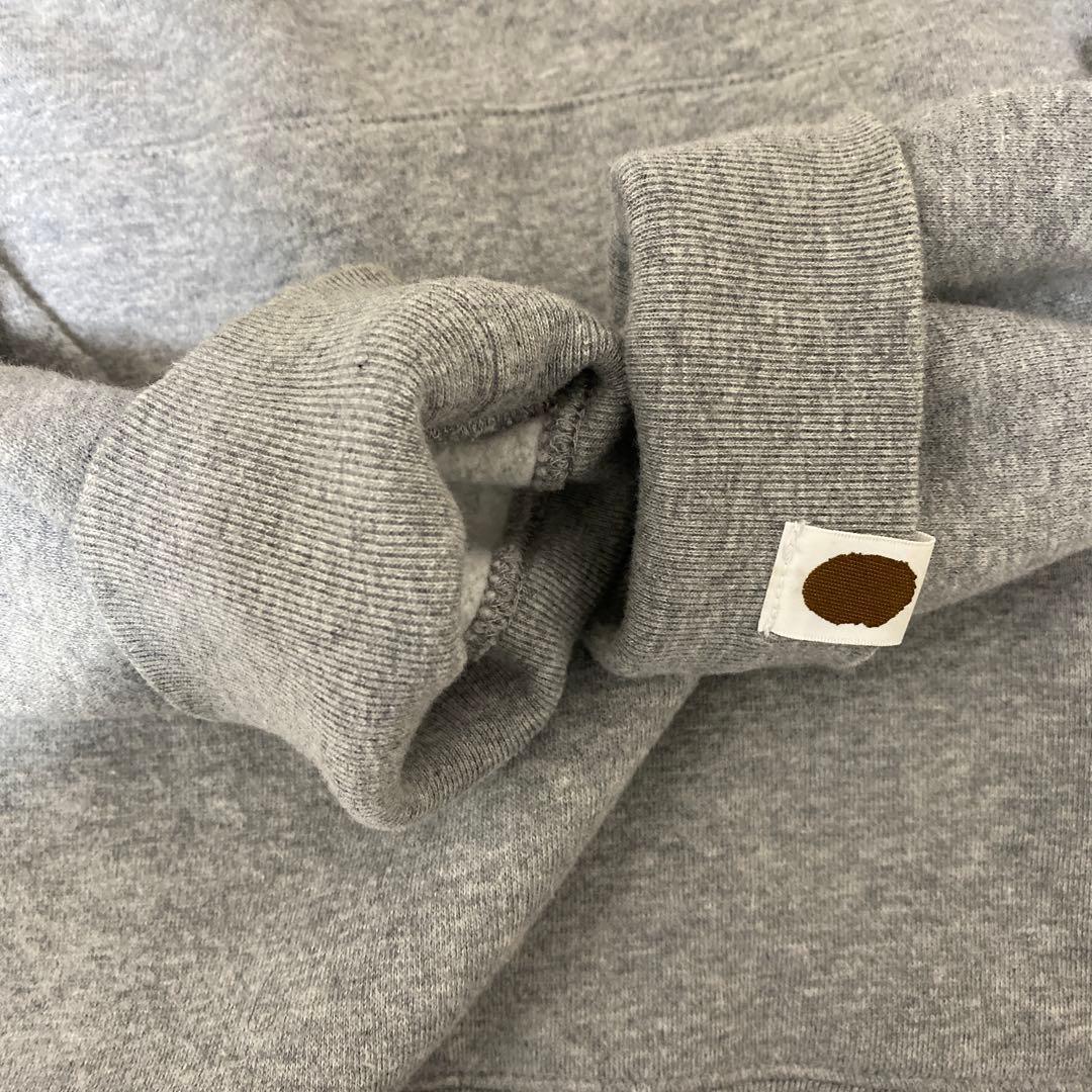 アベイシングエイプ パーカー BAPE カレッジロゴ L グレー