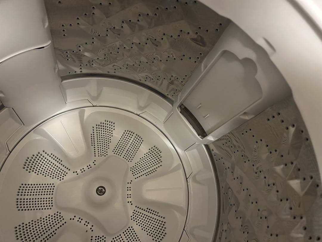 Panasonic 洗濯機　NA-F8AE6-S 全自動電気洗濯機　泡洗浄8kg